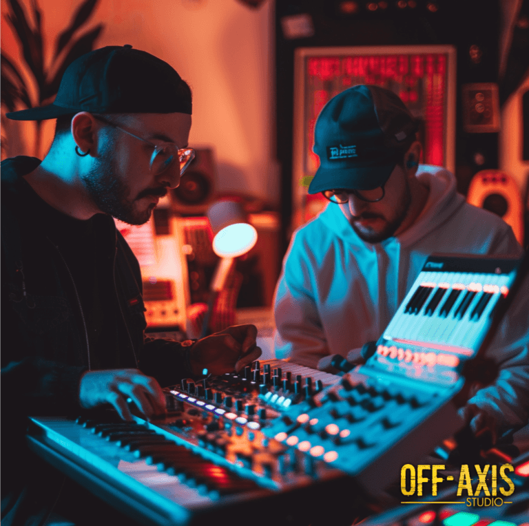 Cómo colaborar con otros músicos y productores - Off Axis Studio