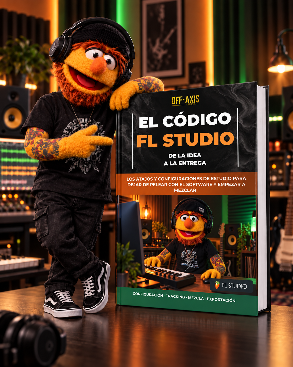 Portada oficial de El Código FL Studio - Off-Axis Studio