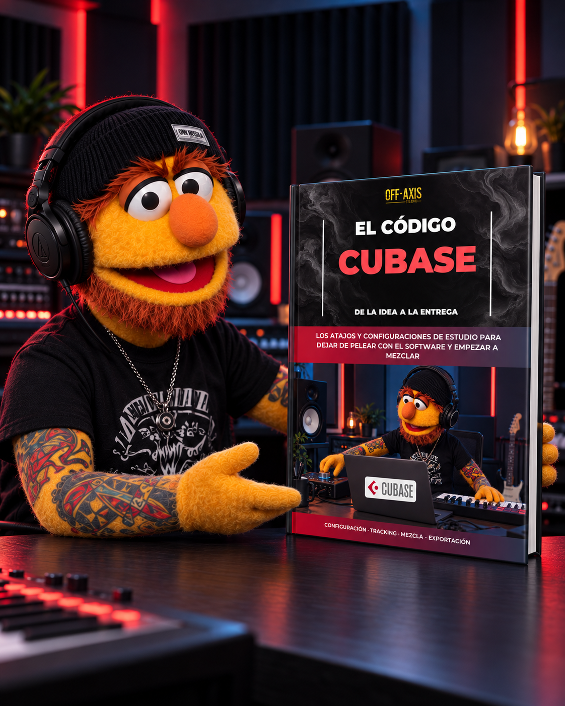 Portada oficial de El Código Cubase - Off-Axis Studio