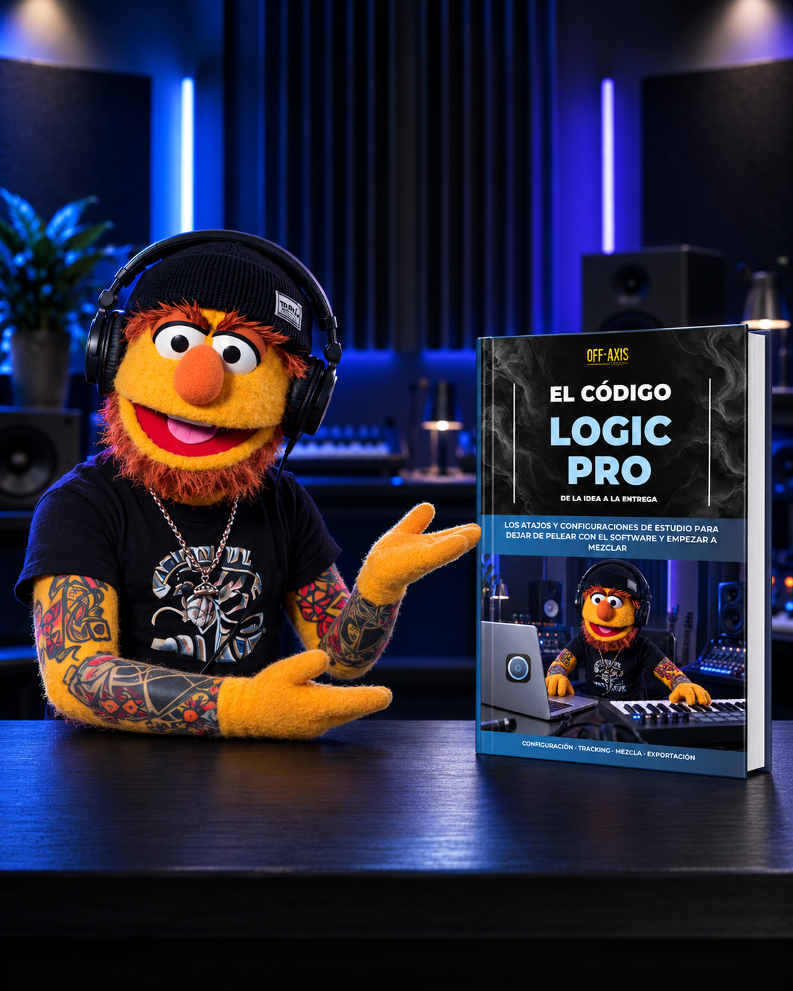 Portada oficial de El Código Logic Pro - Off-Axis Studio