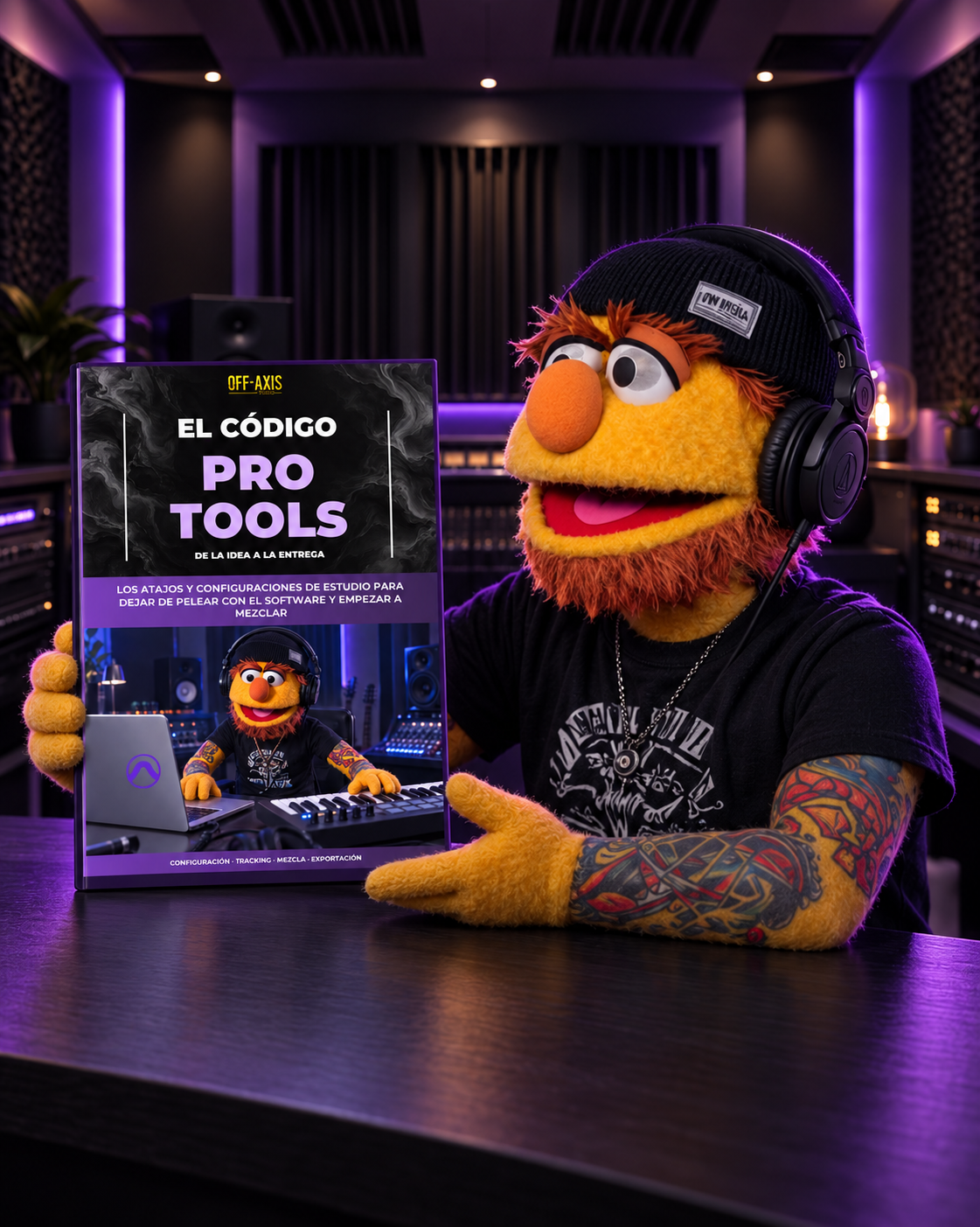 Portada oficial de El Código Pro Tools - Off-Axis Studio
