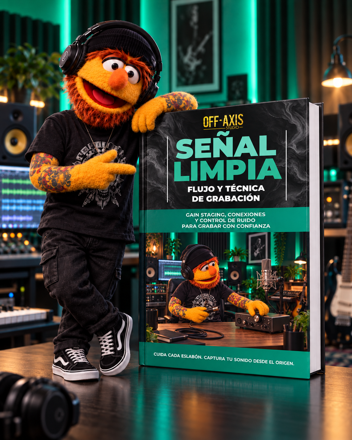 Libro Señal Limpia: Flujo y Técnica de Grabación - Off-Axis Studio