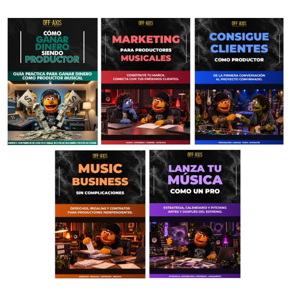 Bundle de 5 · Negocios Musicales